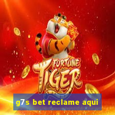 g7s bet reclame aqui